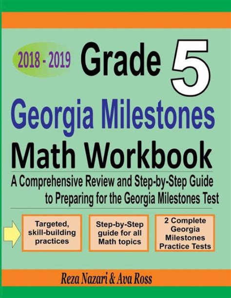 Grade 5 Georgia Milestones Assessment System Mathematics Workbook 2018 2019 A Comprehensive Review and Step-by-Step Guide to Preparing for the GMAS Math Test Epub