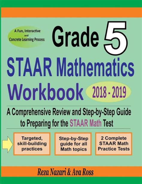 Grade 5 STAAR Mathematics Workbook 2018 2019 A Comprehensive Review and Step-by-Step Guide to Preparing for the STAAR Math Test Epub