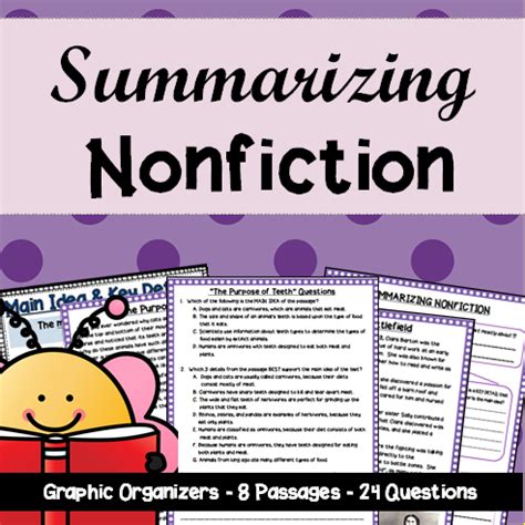 Grade 7 Summarize Nonfiction Reading With Multiple Choice Ebook Reader