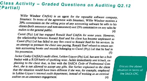 Graded Questions On Auditing 2012 Solutions Reader