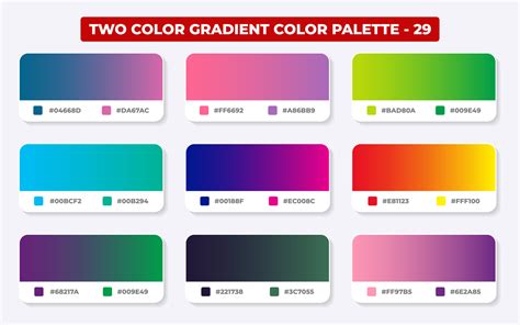 Gradient Color Scheme: