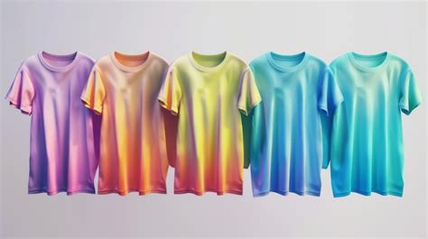 Gradient T-shirts: Elevate Your Style with a Splash of Colorful Grace