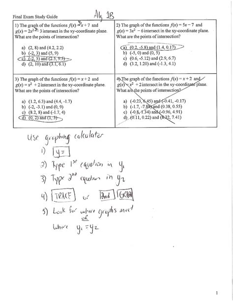 Gradpoint Answers For Algebra 1b PDF