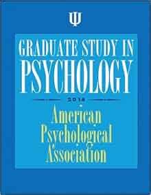 Graduate Study in Psychology PDF