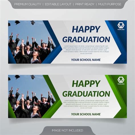 Graduation Banner Design Templates