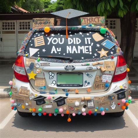 Graduation Car Decorating Ideas: Paint a Joyous Canvas of Success