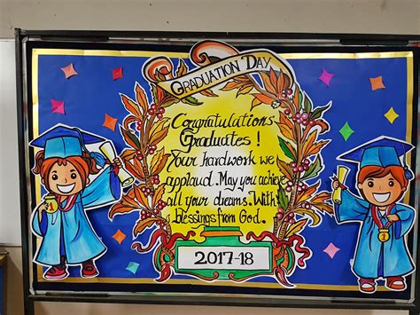 Graduation Day Bulletin Board Reader