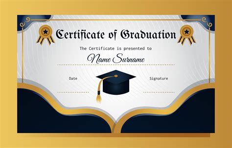 Graduation Diploma Template