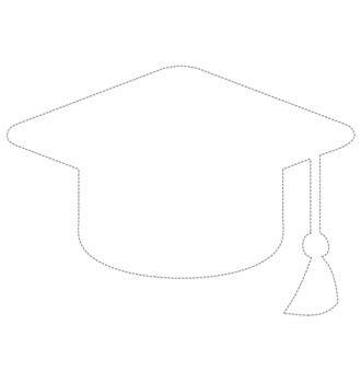 Graduation Hat Template