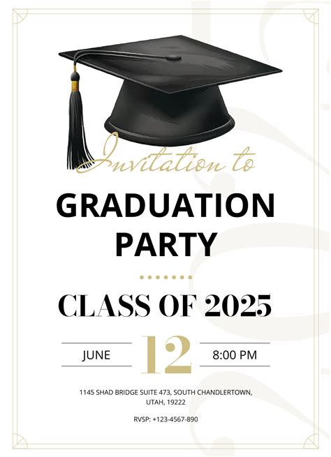 Graduation Invitation Templates