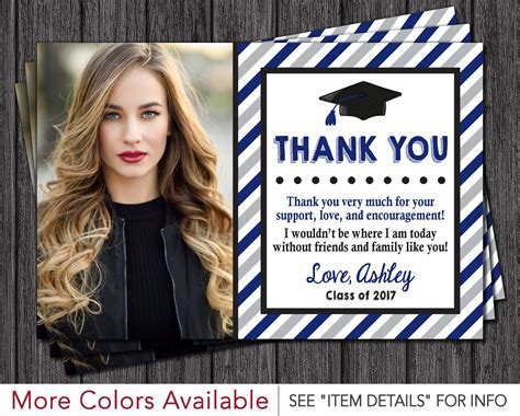 Graduation Party Thank You Cards: Expressing Gratitude with Style