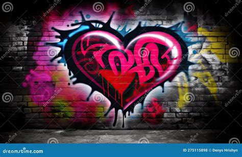 Graffiti Heart Drawings: A Contemporary Art Form