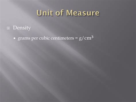 Gram CM: The Unparalleled Unit of Measurement for Precise Mass and Volume