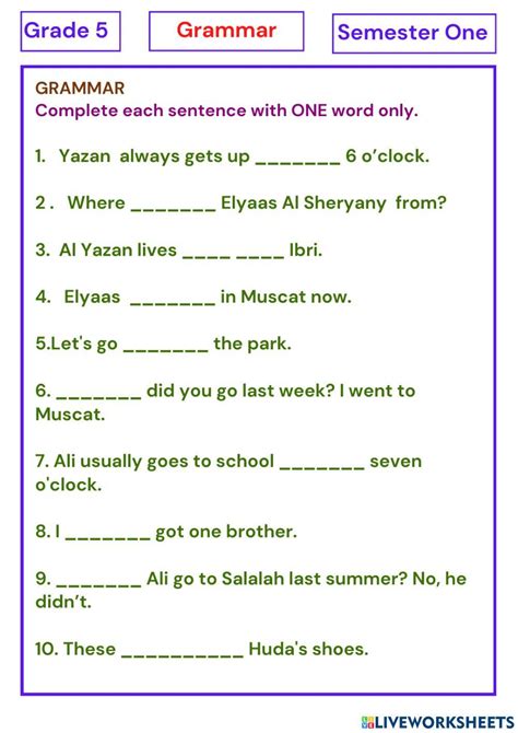 Grammar And Writing Practice Answers Grade 5 Reader