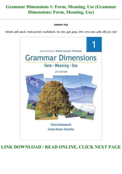 Grammar Dimensions 1 Answer Key Doc