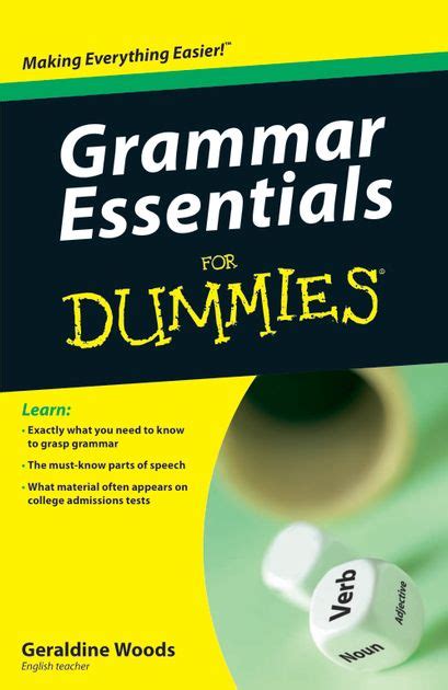 Grammar Essentials For Dummies (For Dummies (Language &a Epub