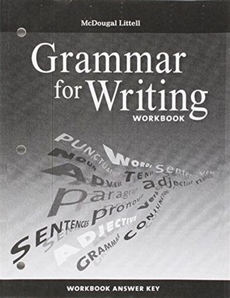 Grammar For Writing Workbook Answer Key Reader