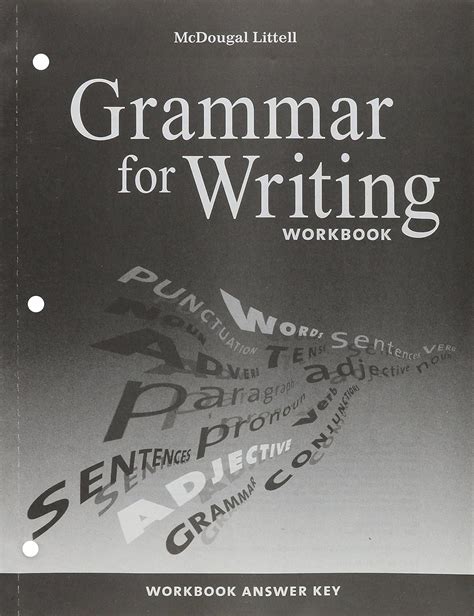 Grammar For Writing Workbook Answers Mc Dougal PDF