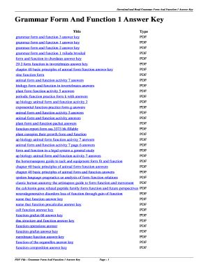 Grammar Form And Function 1 Answer Key Epub