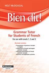 Grammar Tutor Holt French 1 Answers Doc