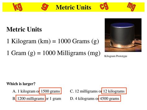 Grams, Kilograms, Milligrams: Navigating the World of Units