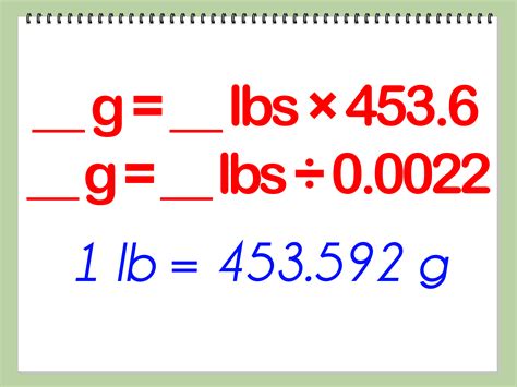 Grams to Pounds Conversion Formula: Easy Steps to Convert Weight