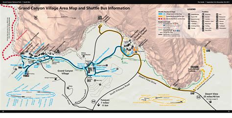 Grand Canyon National Park Hiking Map and Guide Doc
