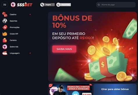 Grandes Vantagens do SSSBET Casino