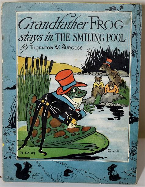 Grandfather Frog Stays in the Smiling Pool