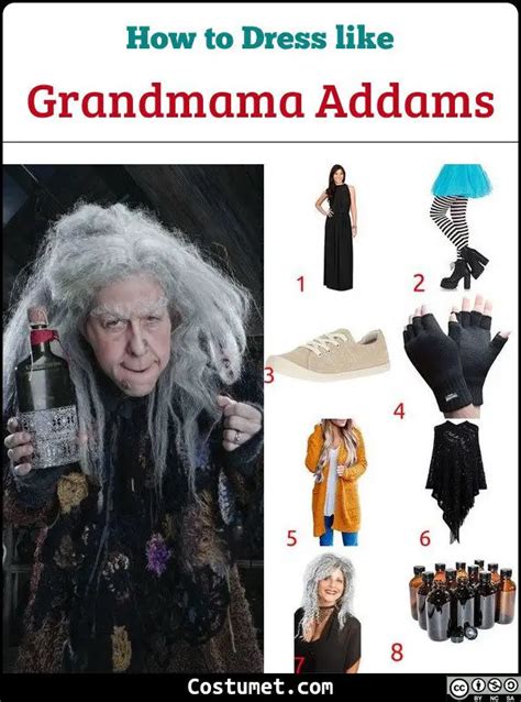 Grandma From Addams Family Costume: A Gruesomely Glamorous Guide