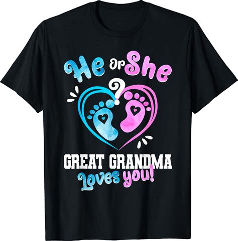 Grandma Gender Reveal Shirt: A Heartwarming Way to Announce Baby's Arrival