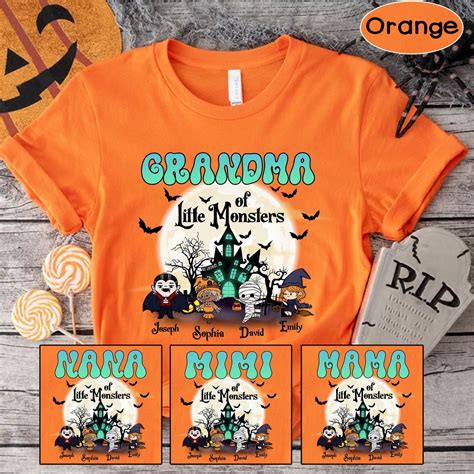 Grandma Halloween Shirt: A Timeless Tradition for Multigenerational Spookiness