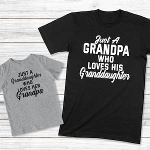 Grandpa Granddaughter Shirts: A Growing Trend