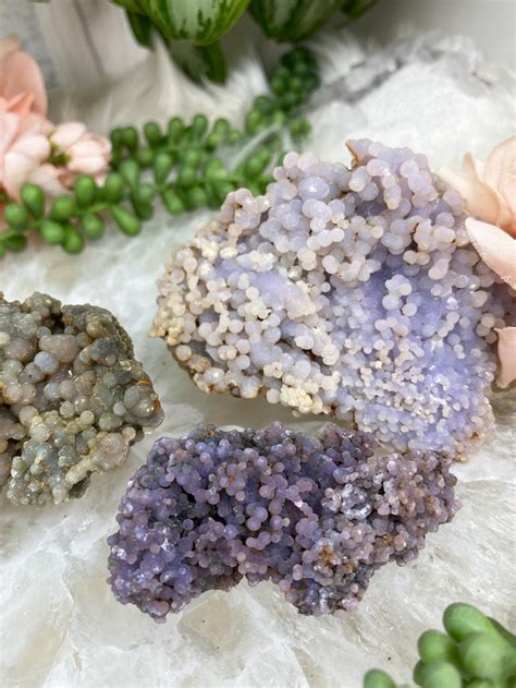 Grape Agate Cluster: A Stunning Gemstone That's Packed with Significance