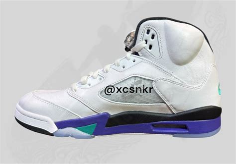 Grape Jordan 5: A Historical Perspective