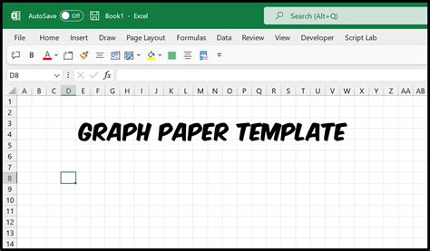 Graph Paper In Excel Template