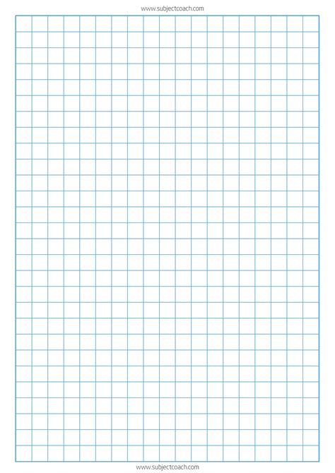 Graph Paper Printable A4