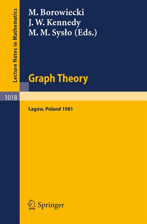 Graph Theory Proceedings of a Conference held in Lagow Epub