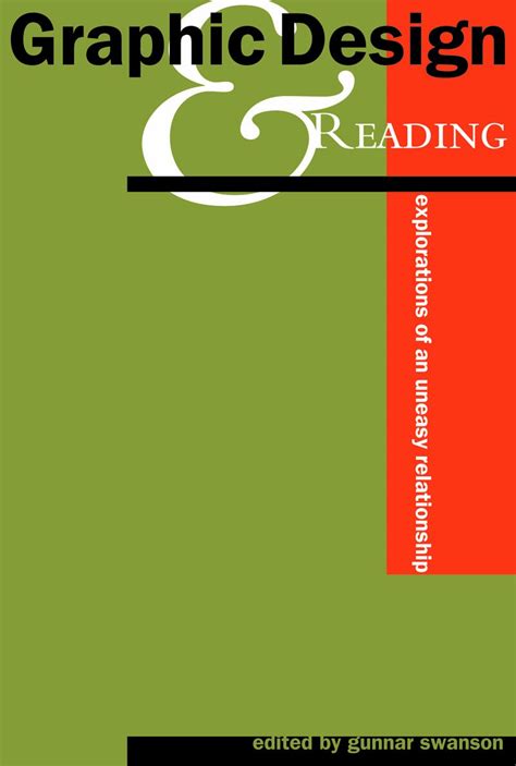 Graphic Design and Reading Explorations of an Uneasy Relationship Epub