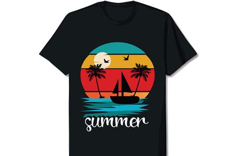 Graphic Summer T-Shirts: A Burst of Color and Creativity