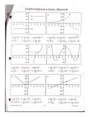 Graphical Approach To Limits Answers Reader