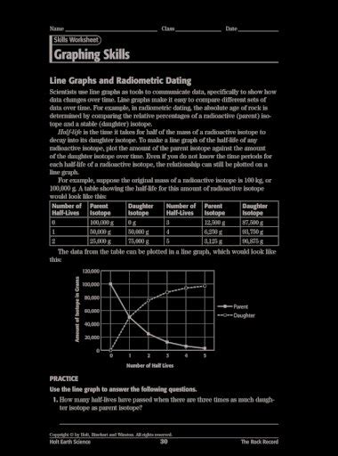 Graphing Skills Answers Holt Earth Science Kindle Editon