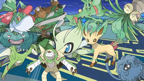 Grass-Type Pokémon: Masters of Verdant Landscapes