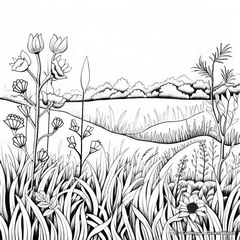 Grassland Printable