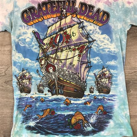 Grateful Dead Ship of Fools Shirt: Embark on a Psychedelic Voyage Through Music and Art