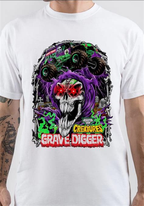 Grave Digger Shirts: Unleash Your Grave-Striding Style