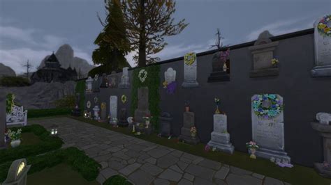 Graveyard in Sims 4: The Ultimate Guide to Building a Spooky and Atmospheric Resting Place