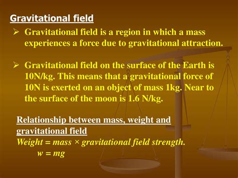 Gravitational Force: Uncover the Fundamental Relationship Between Mass and Weight