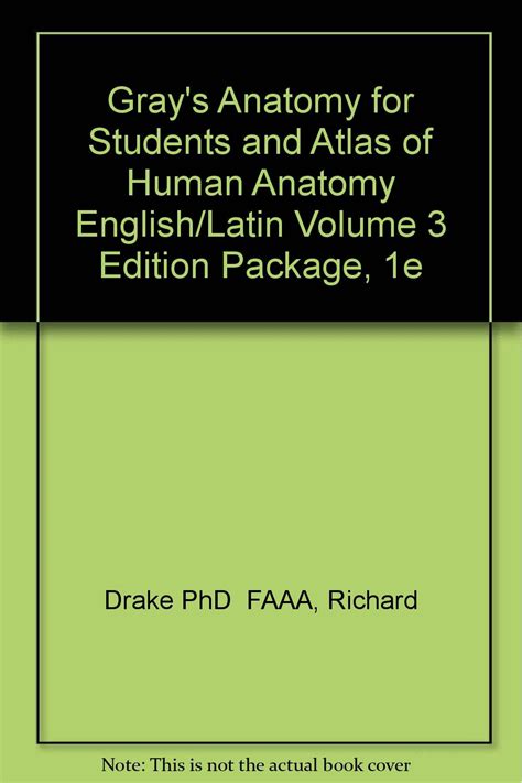 Gray's Anatomy for Students and Atlas of Human Anatomy English/Latin 2nd Edition Kindle Editon