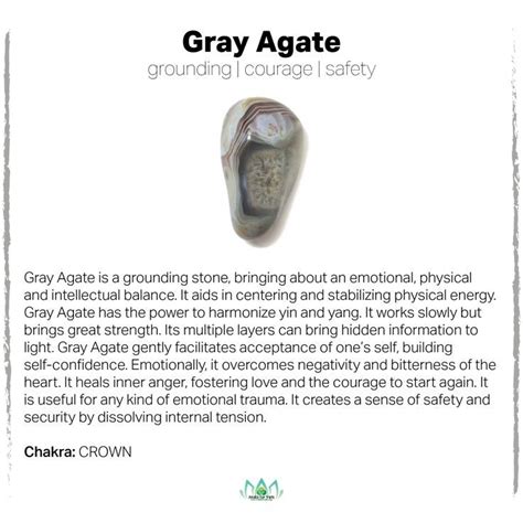 Gray Agate Meaning: Discover the Power of Emotional Balance and Grounding